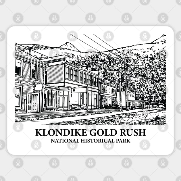 Klondike Gold Rush National Historical Park Sticker by Lakeric